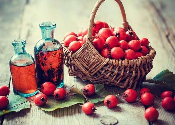 Hawthorn fruits to increase a member